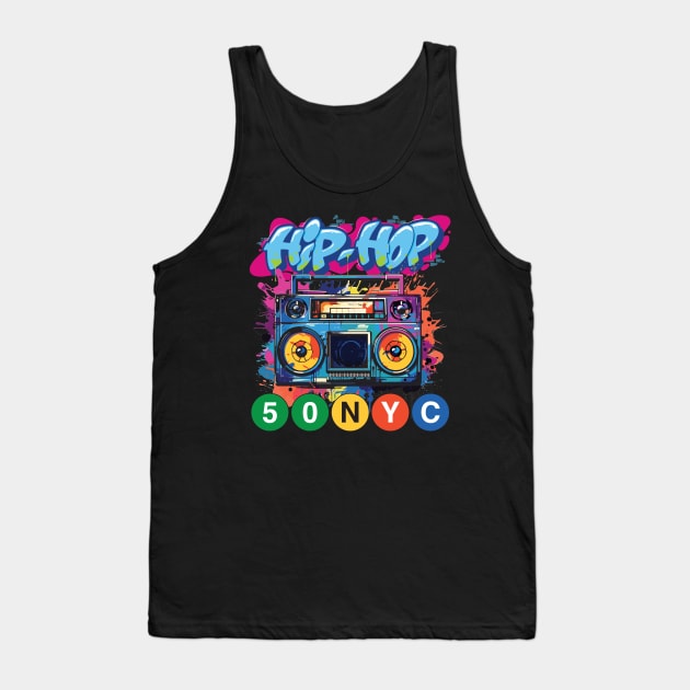 HIP-HOP 50 NYC Tank Top by JP